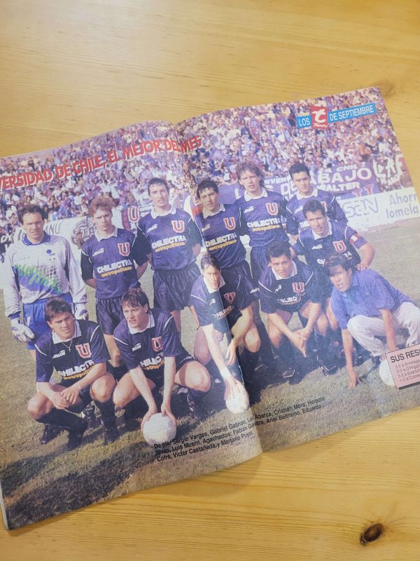 Pack TRIUNFO U de Chile -Principios de los 90s- (x6)