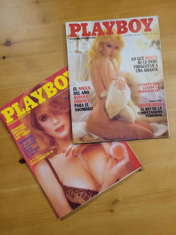Pack PLAYBOY -Argentina- años 80s (x2)