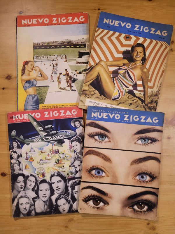 Pack revista ZIG ZAG años 40s n°1 (x4)