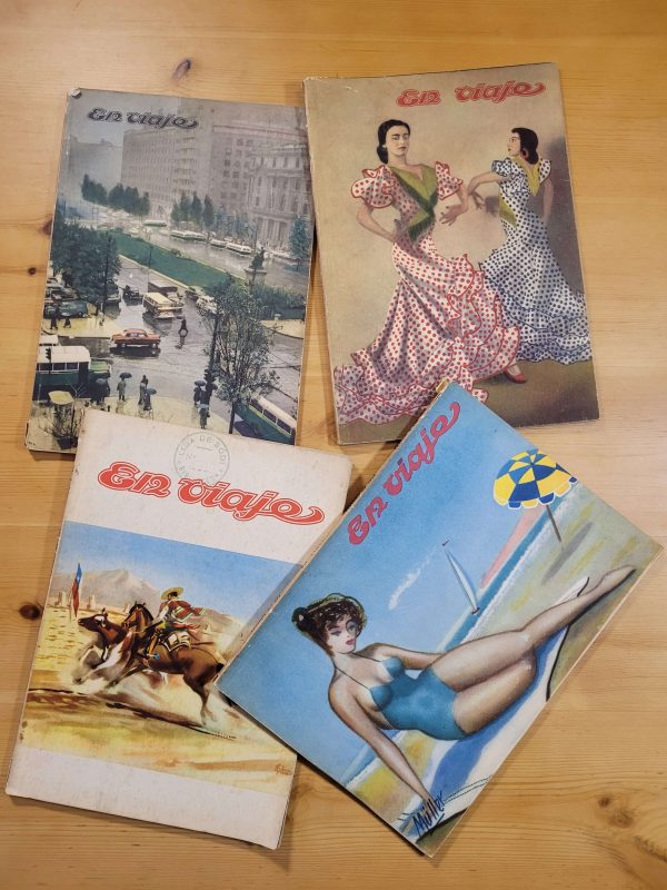 Pack EN VIAJE años 50s (x4)