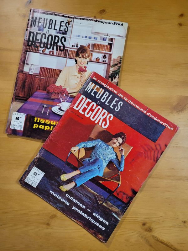 Pack MEUBLES ET DECORS años 60s (x2)