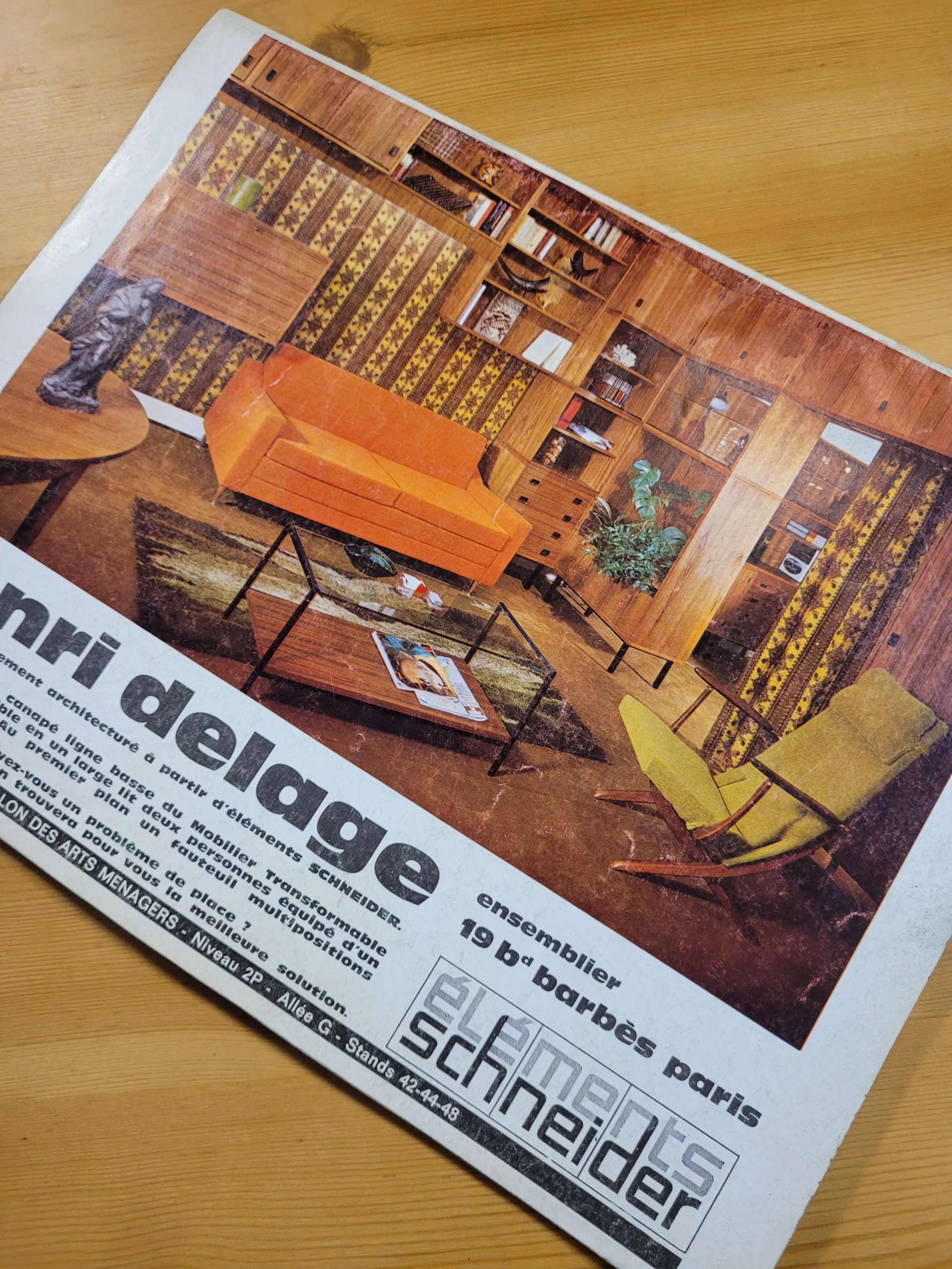 Pack MEUBLES ET DECORS años 60s (x2) - Imagen 4