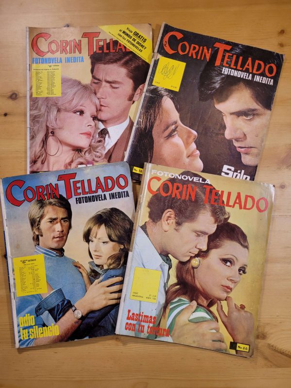 Pack CORIN TELLADO años 70s n°1 (x4)