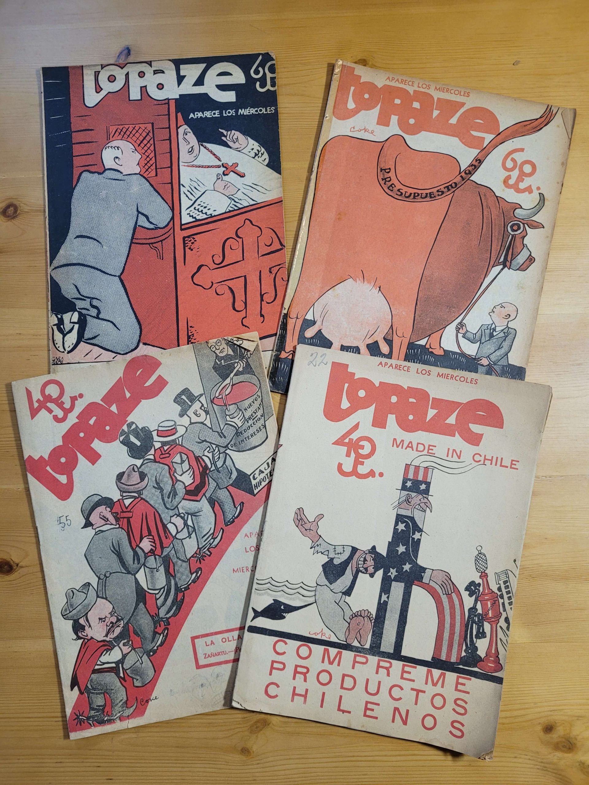 Pack TOPAZE años 30s n°2 (x4)