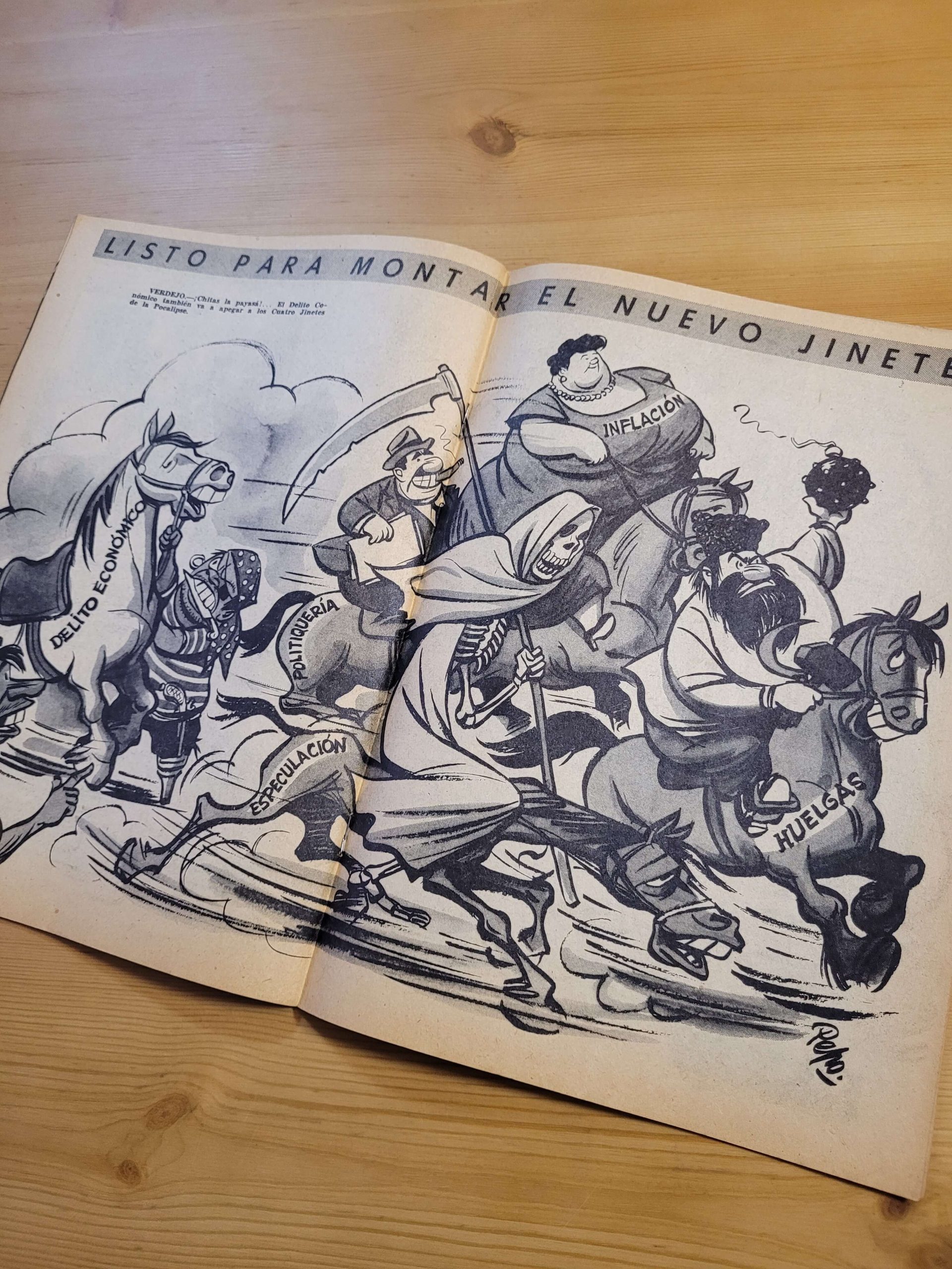 Pack TOPAZE años 50s -Portadas Carlos Ibáñez del campo- n°1 (x5) - Imagen 6