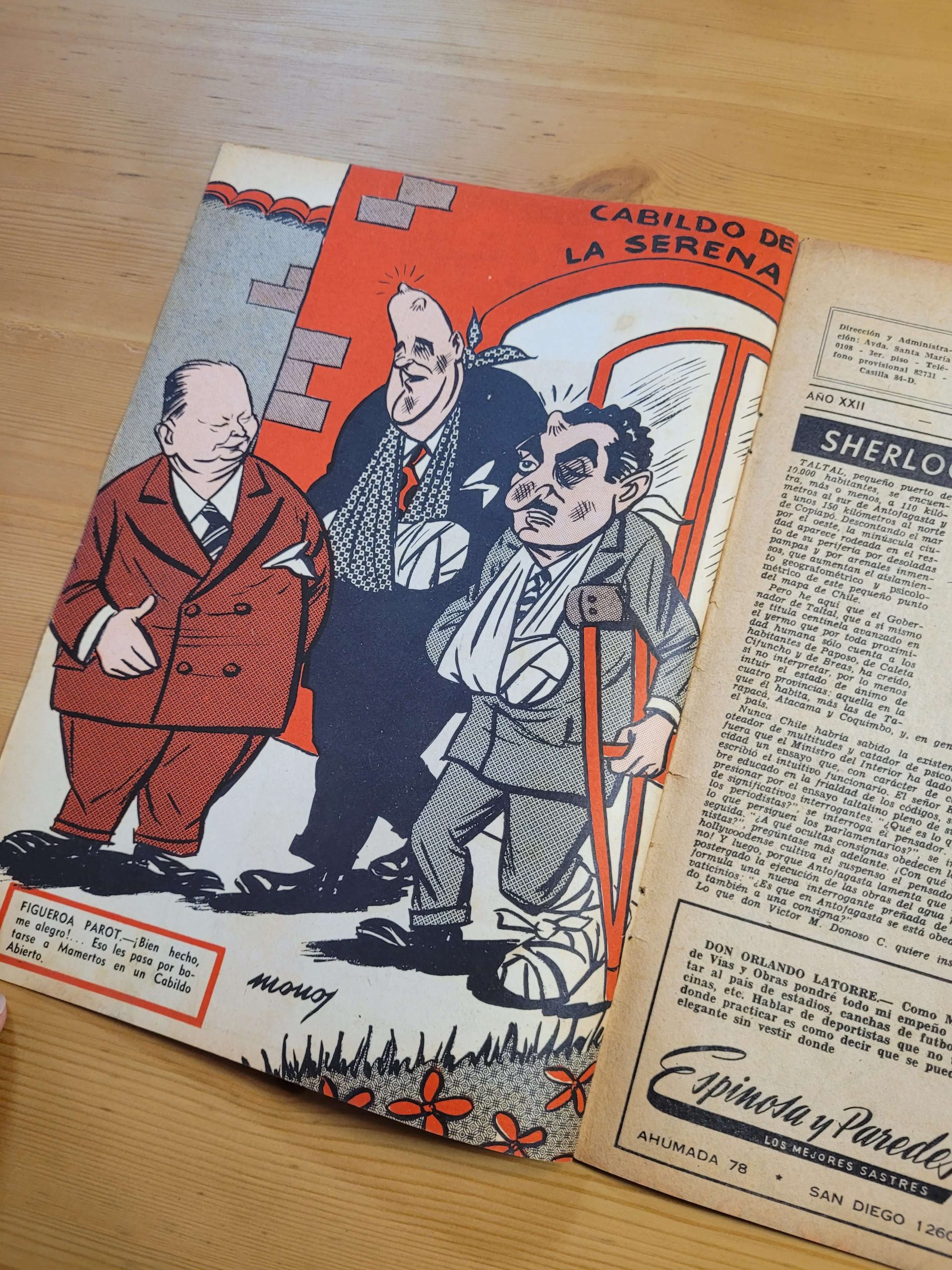 Pack TOPAZE años 50s -Portadas Carlos Ibáñez del campo- n°1 (x5) - Imagen 11