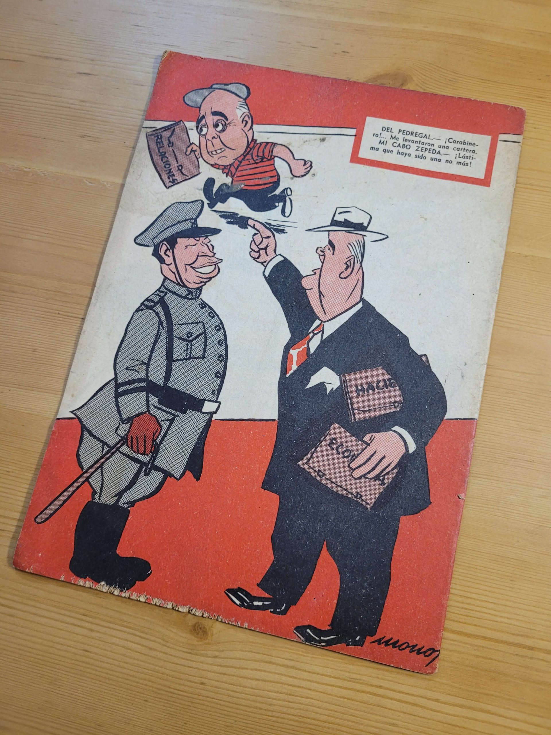 Pack TOPAZE años 50s -Portadas Carlos Ibáñez del campo- n°1 (x5) - Imagen 9