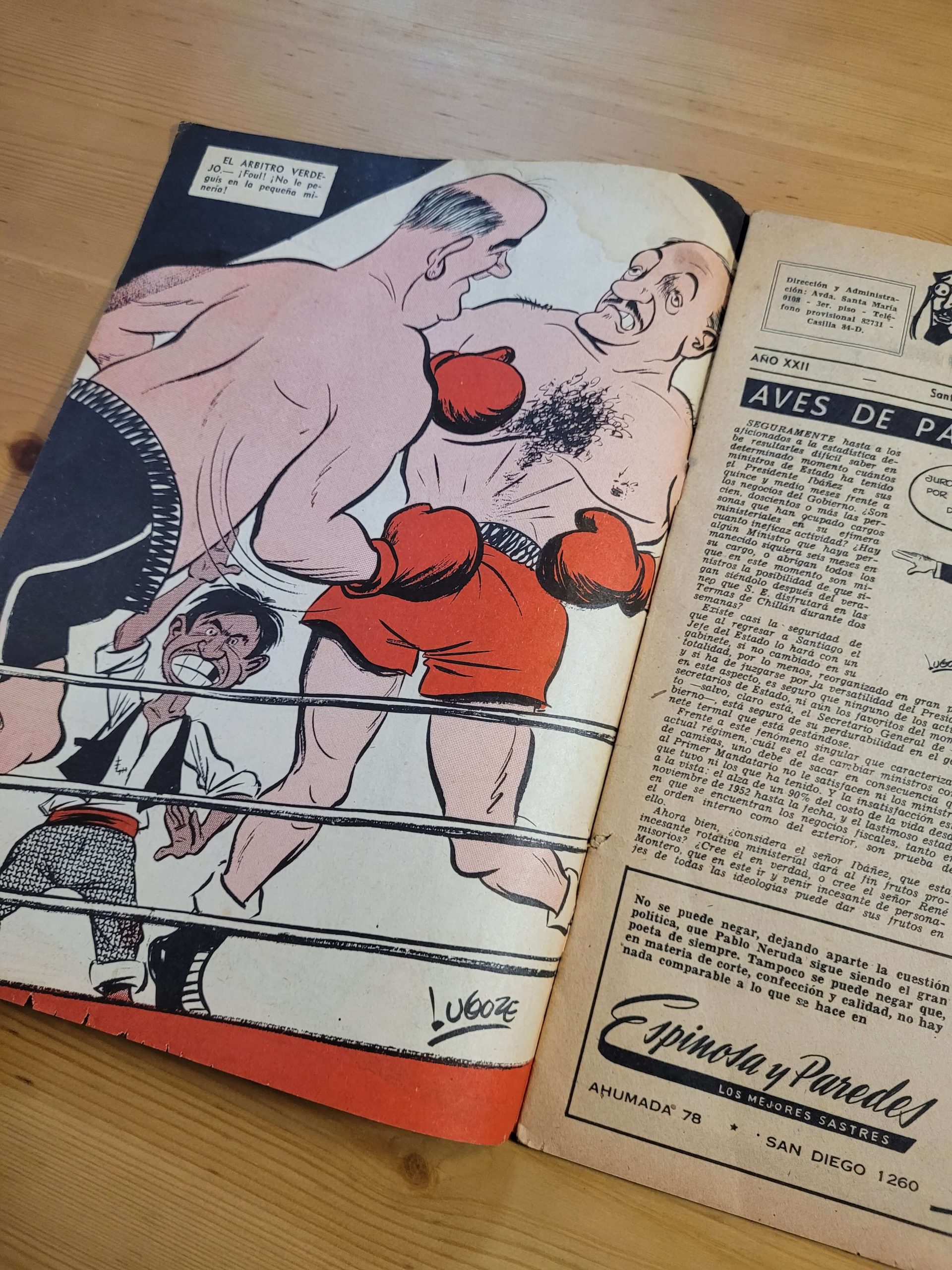 Pack TOPAZE años 50s -Portadas Carlos Ibáñez del campo- n°1 (x5) - Imagen 16