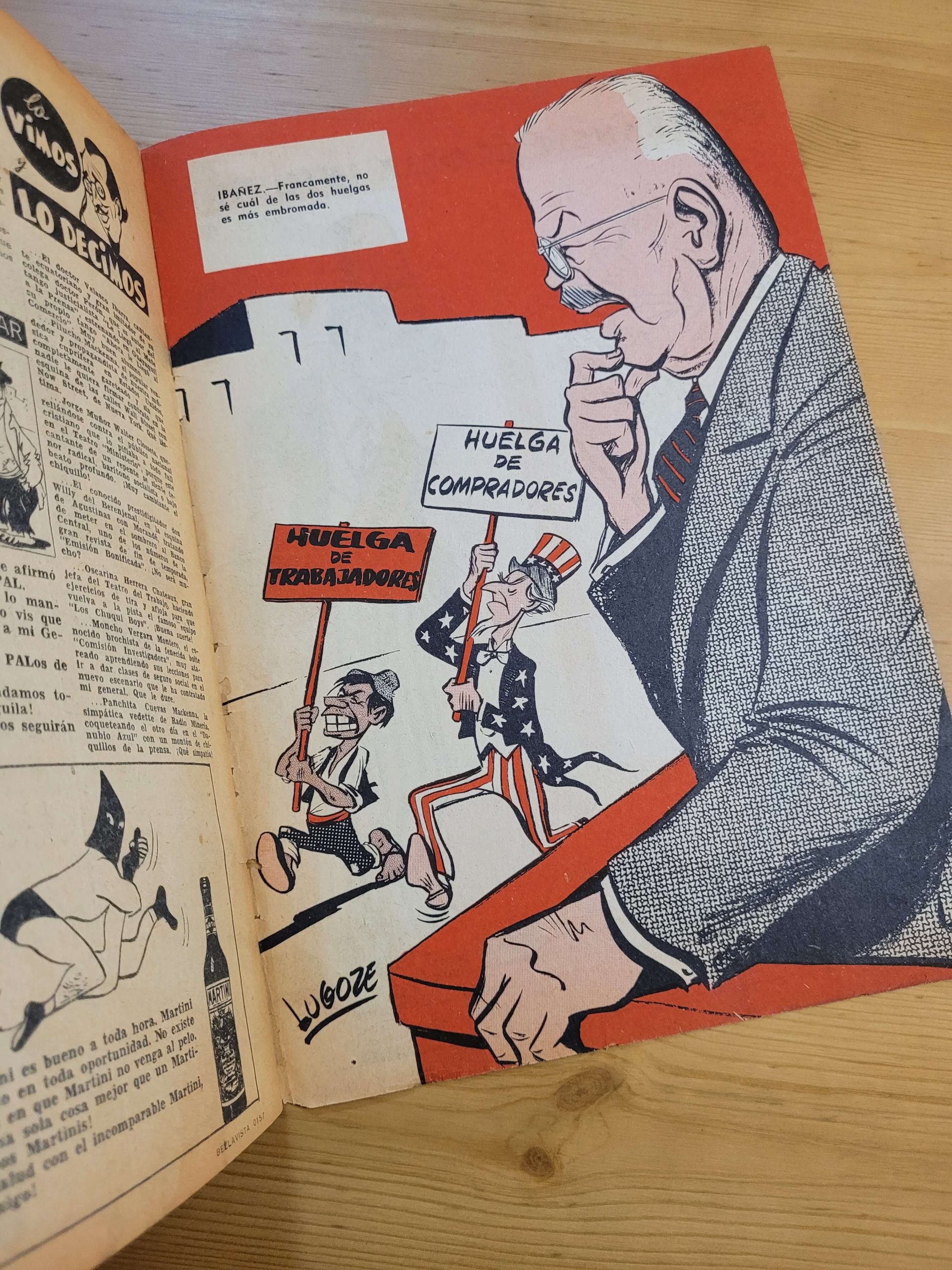 Pack TOPAZE años 50s -Portadas Carlos Ibáñez del campo- n°1 (x5) - Imagen 19