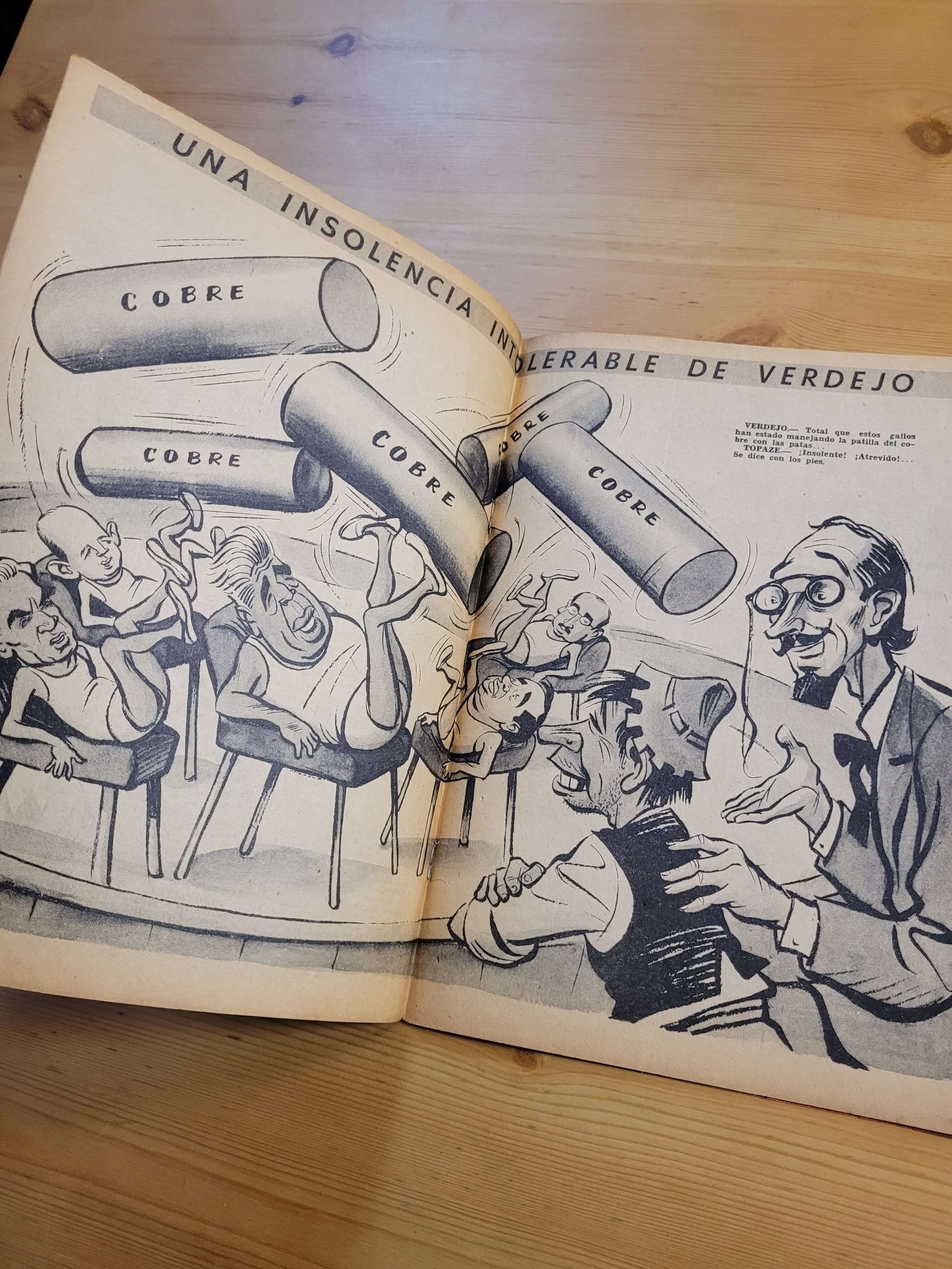 Pack TOPAZE años 50s -Portadas Carlos Ibáñez del campo- n°1 (x5) - Imagen 21