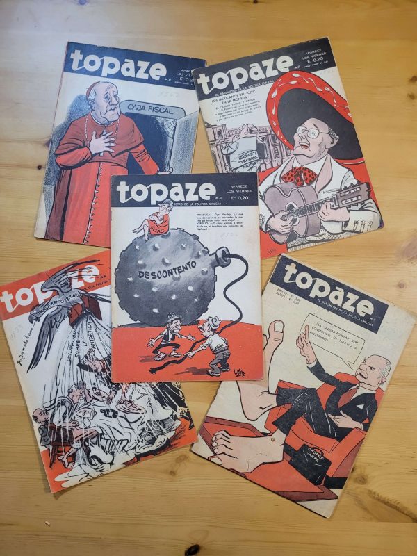 Pack TOPAZE años 60s n°2 (x5)