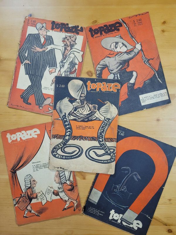 Pack TOPAZE años 40s n°3 (x5)