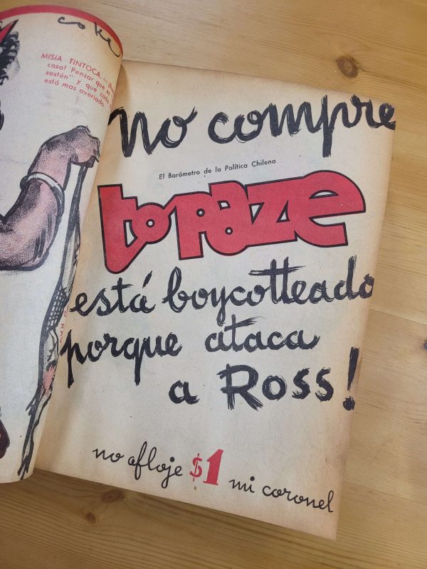 Empaste TOPAZE 1938-1939 -año completo- (49 revistas)