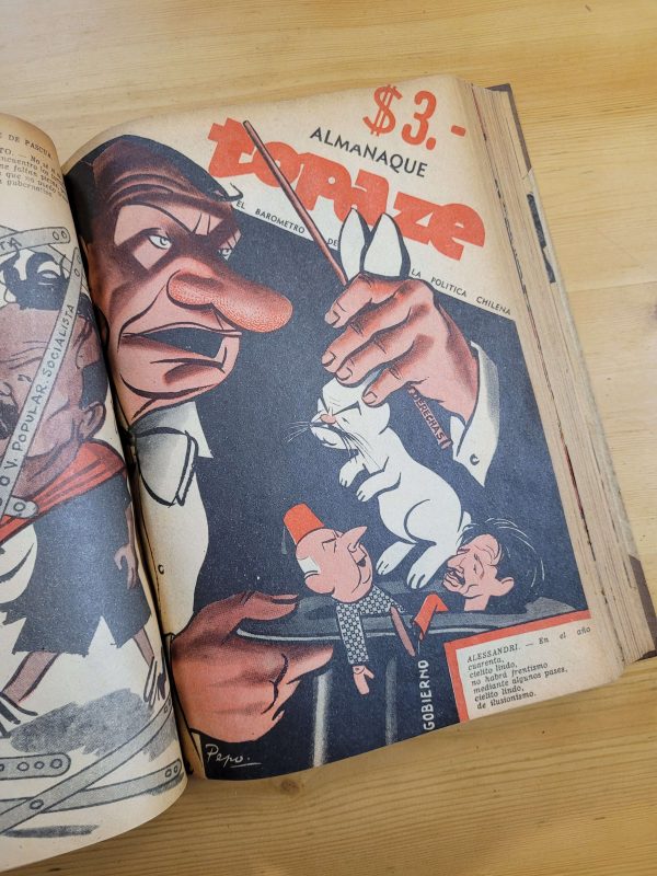 Empaste TOPAZE 1939-1940 -año completo- (49 revistas)