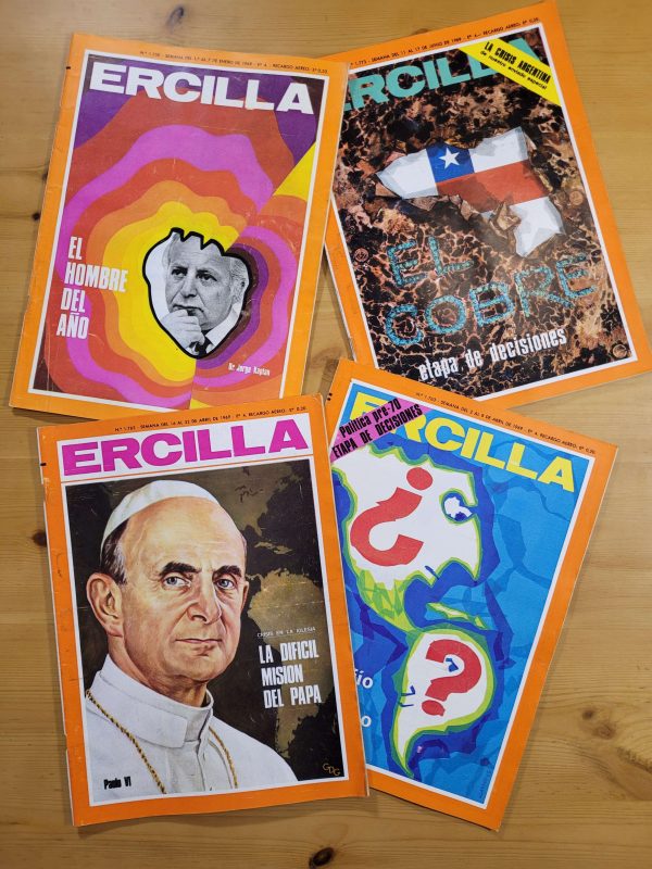 Pack ERCILLA -1969- (x4)