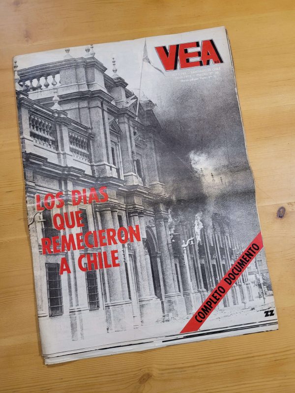 Revista VEA 18 de septiembre de 1973 -“Los días que remecieron a Chile”-