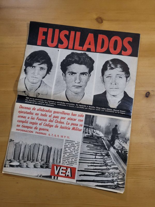 Pack VEA -Unidad Popular/Ataque a La Moneda/Junta Militar- -1973- (x4)