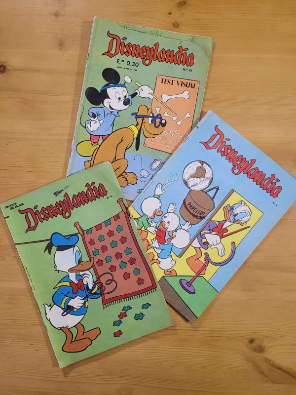 Pack DISNEYLANDYA años 60s n°2 (x3)