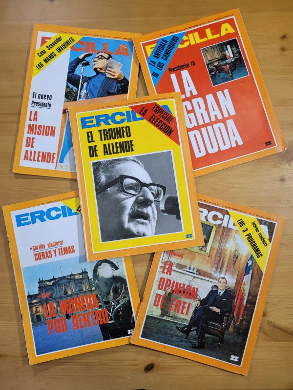 Pack ERCILLA -Repercuciones elecciones 1970- (x4)