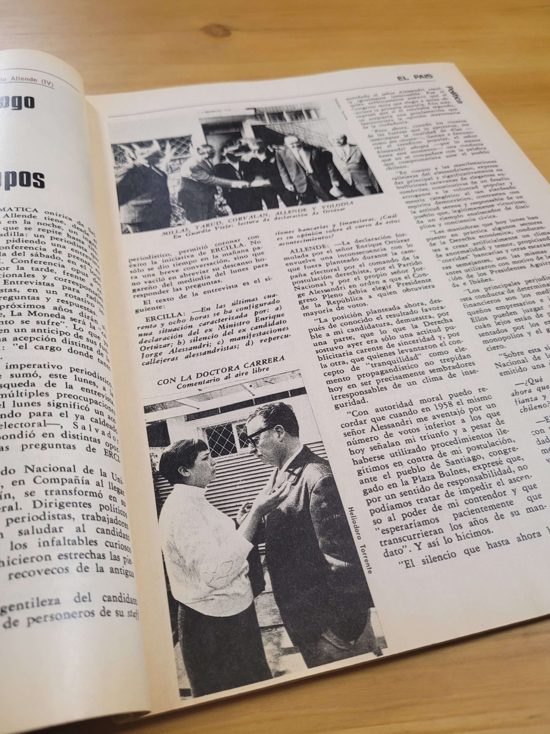 Pack ERCILLA -Repercuciones elecciones 1970- (x4) - Imagen 6