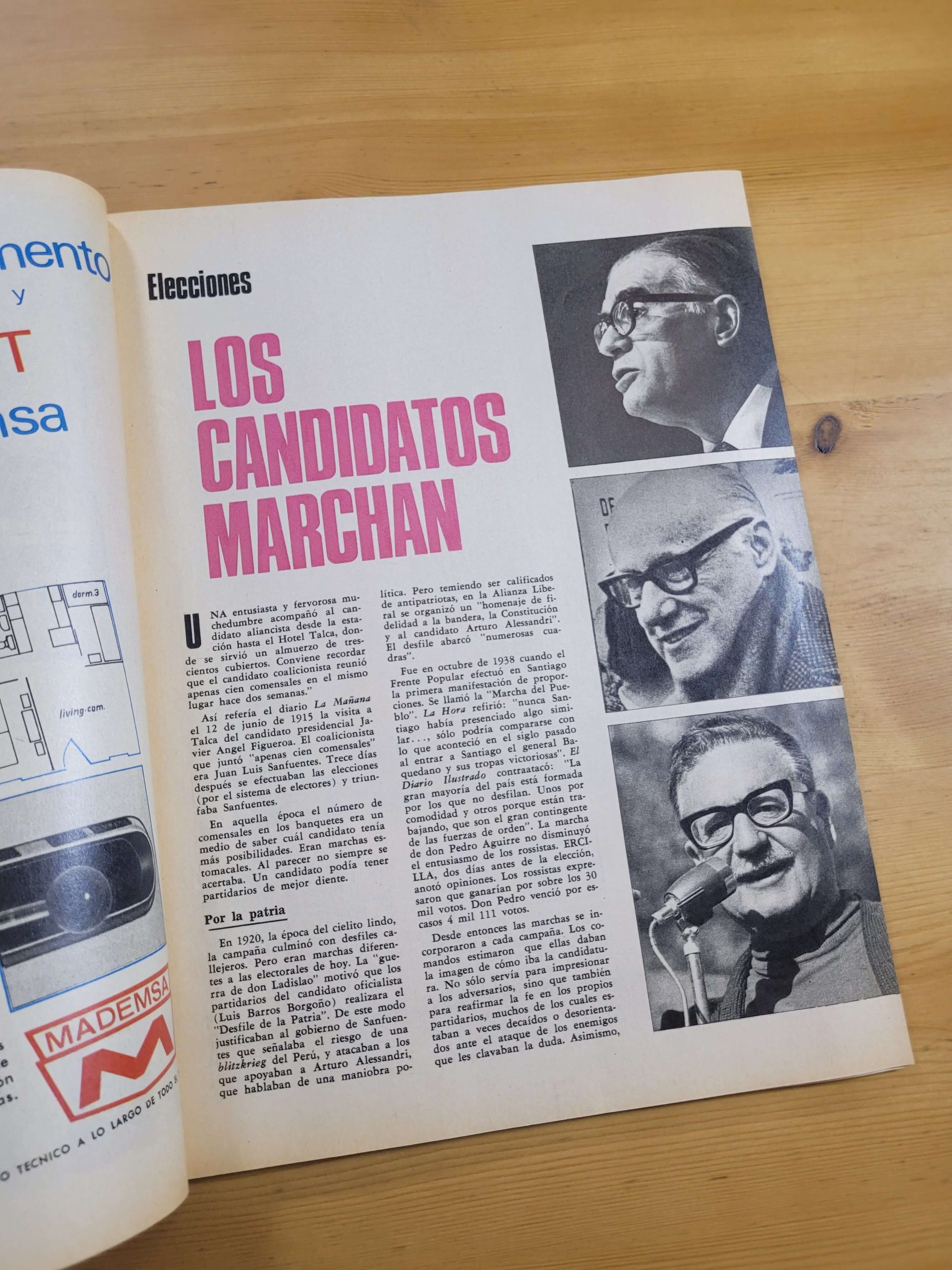 Pack ERCILLA -Repercuciones elecciones 1970- (x4) - Imagen 20