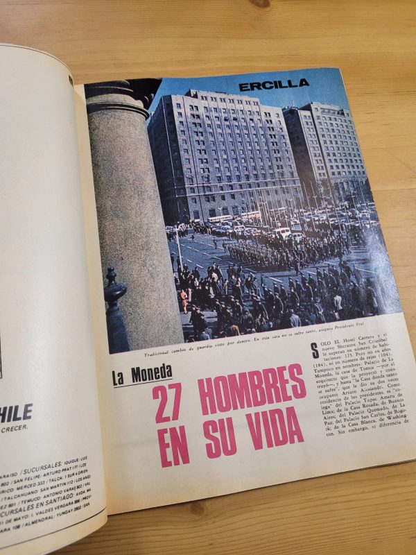 Pack ERCILLA -Repercuciones elecciones 1970- (x4)