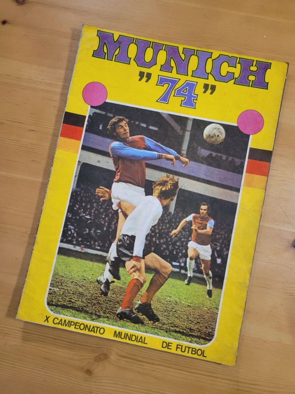 Album MUNDIAL ALEMANIA 1974 (75% completo)