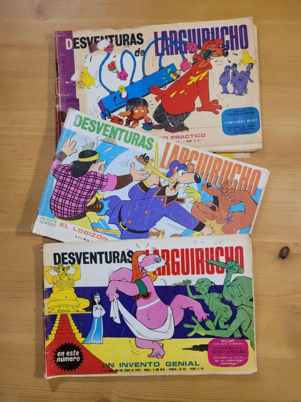 Pack LARGUIRUCHO años 70s (x3)