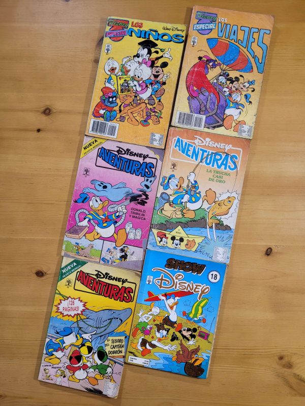 Pack DISNEY años 90s (x6)