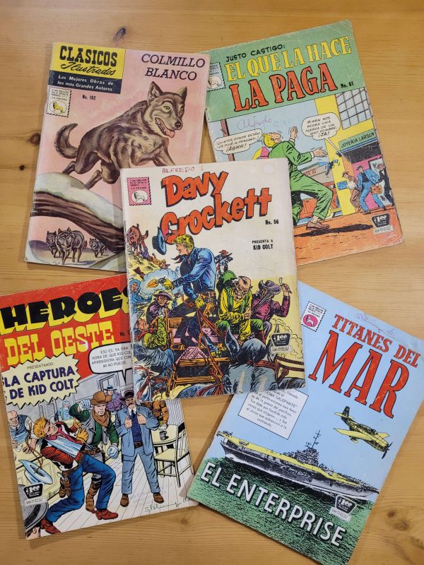 Pack comics EDITORIAL LA PRENSA -México- (x5)