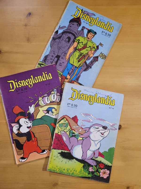 Pack DISNEYLANDIA años 60s n°1 (x3)