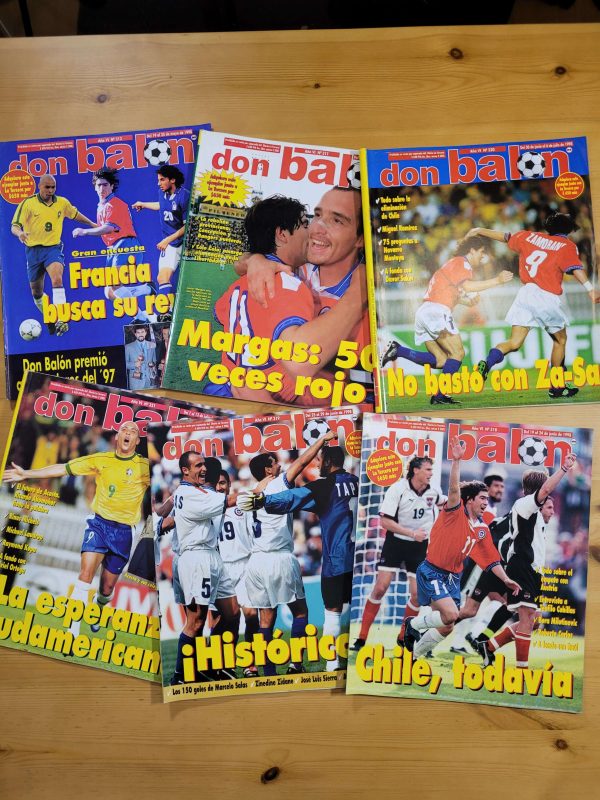 Pack DON BALON -Mundial Francia 98- (x6)