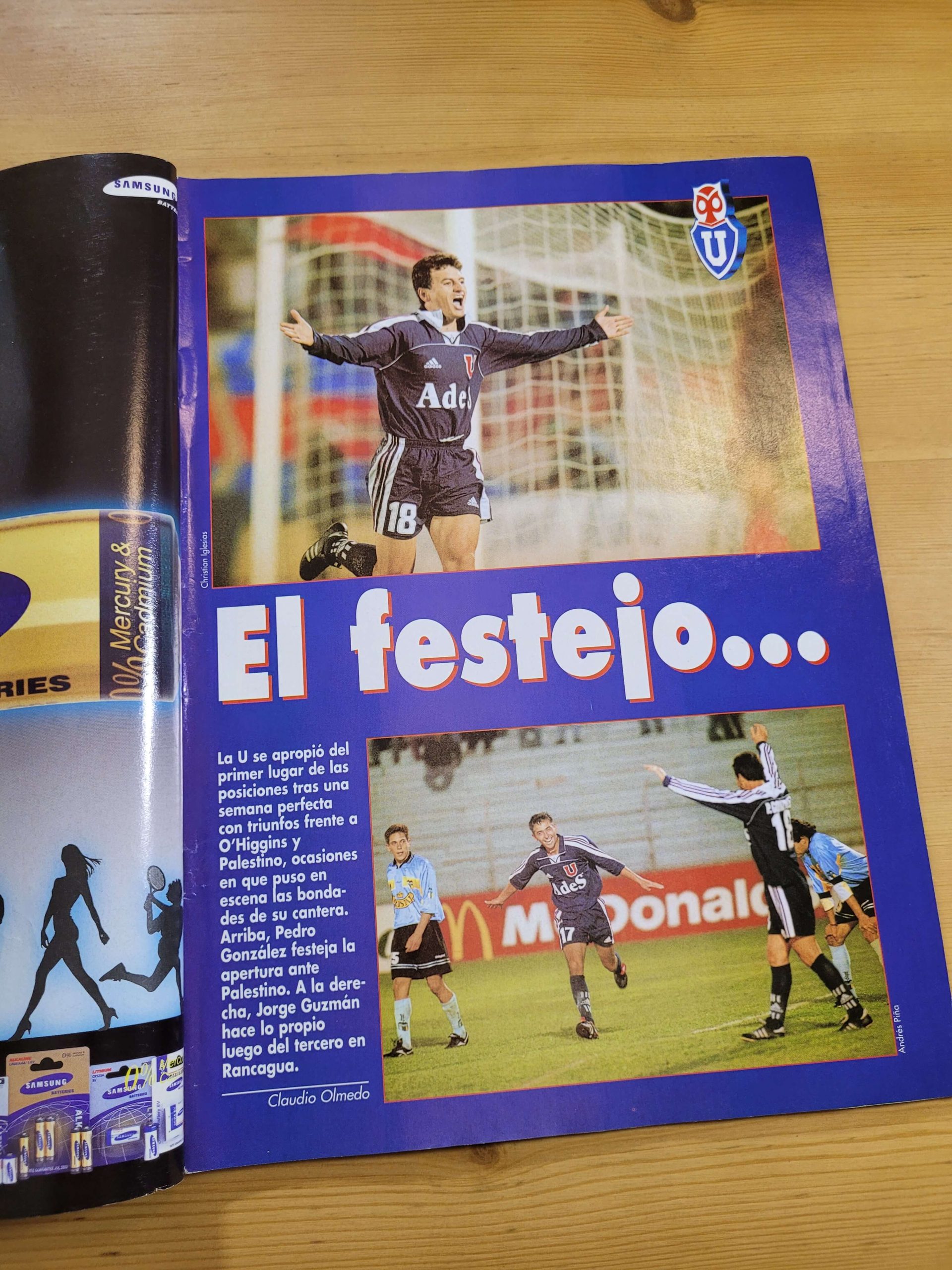 Pack DON BALON -U de Chile años 90s- (x4) - Imagen 14