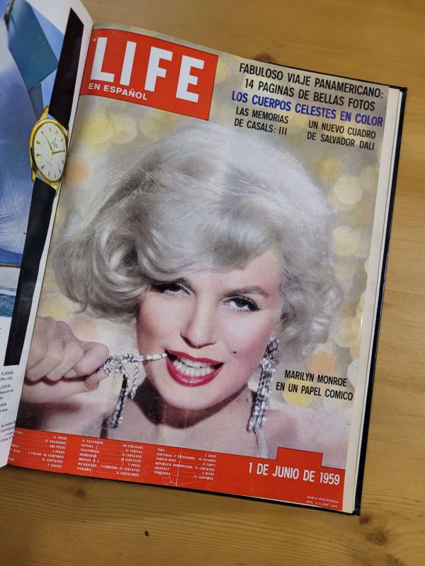 Empaste LIFE -Portadas destacadas años 50s- (13 revistas)