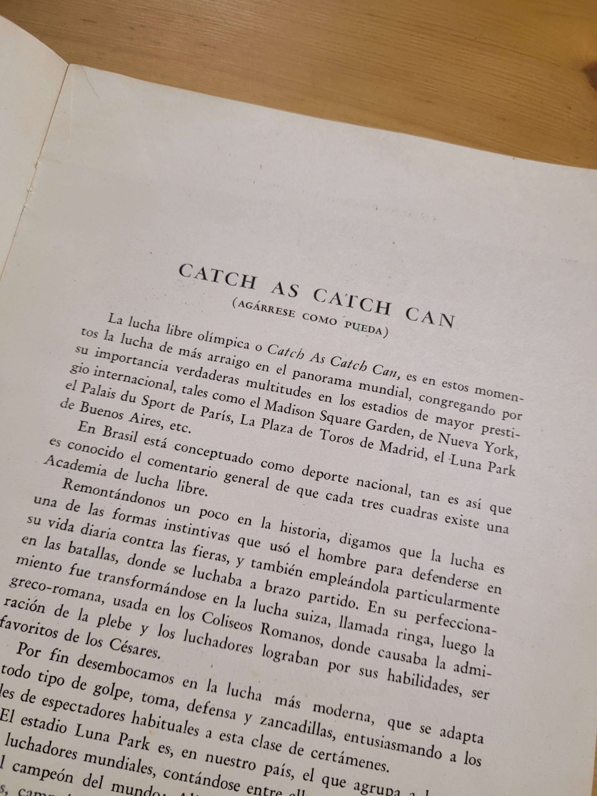 Libro CATCH AS CATCH CAN (1960) - Imagen 5