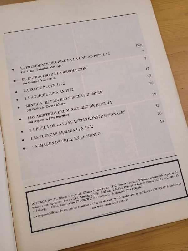 Pack PORTADA -Especial finales de 1972 y revista de mediados de 1973- (x2)