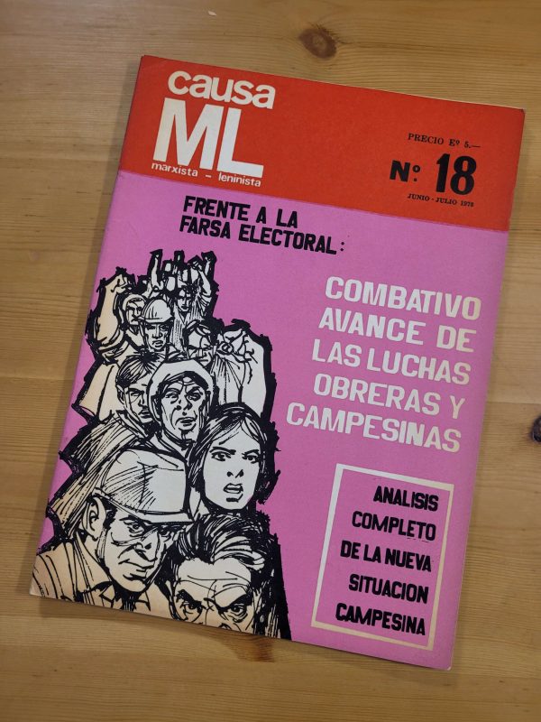 Revista CAUSA MARXISTA LENINISTA -Partido Comunista Revolucionario- n°18 (1970)