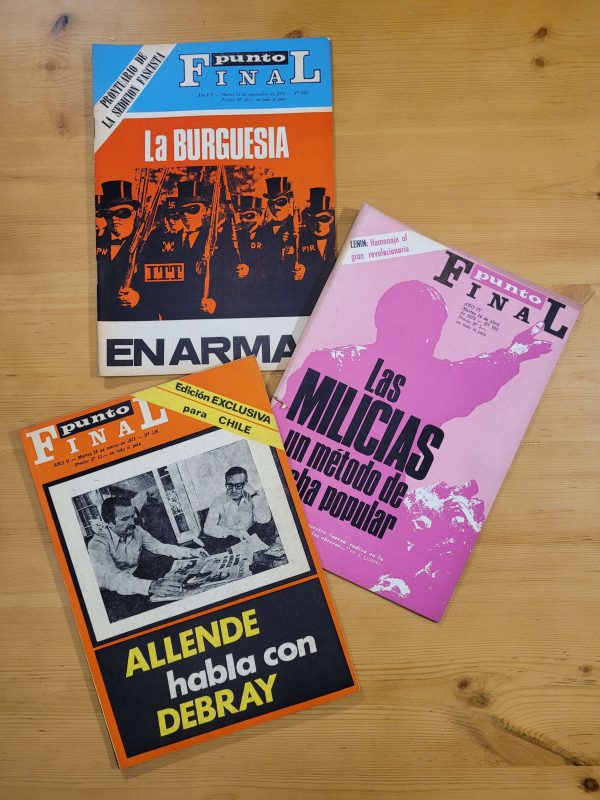 Pack PUNTO FINAL -Periodo Unidad Popular- (x3)