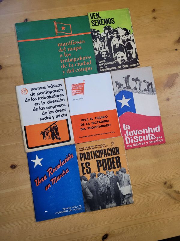 Pack PANFLETOS POLITICOS UNIDAD POPULAR -1970-1973- (x7)