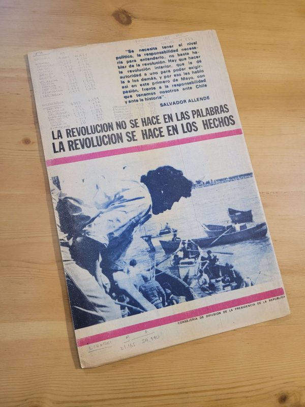 Librillo propagandístico EL FUTURO DE LA REVOLUCION CHILENA… -1971-