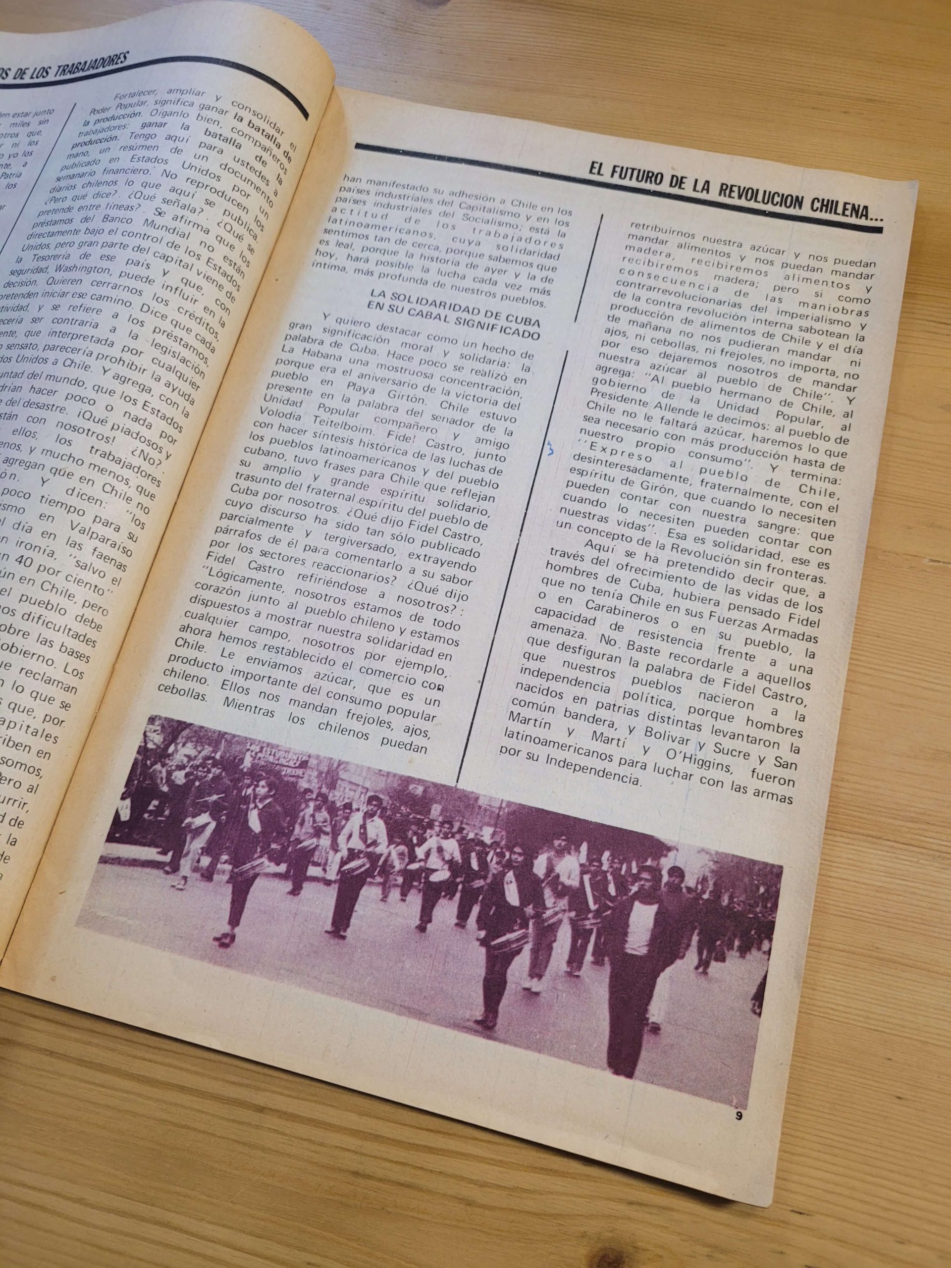 Librillo propagandístico EL FUTURO DE LA REVOLUCION CHILENA... -1971- - Imagen 5