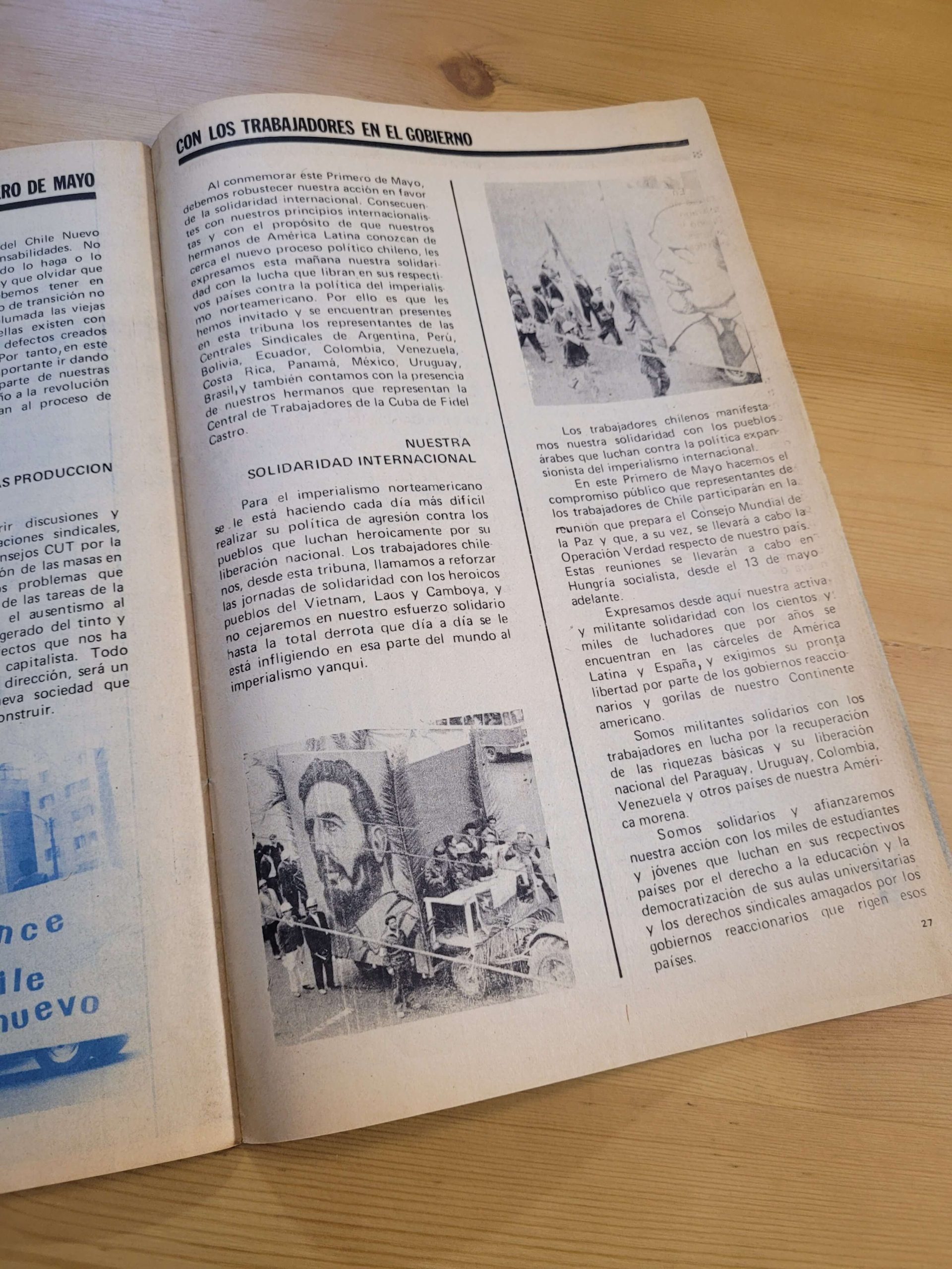 Librillo propagandístico EL FUTURO DE LA REVOLUCION CHILENA... -1971- - Imagen 8