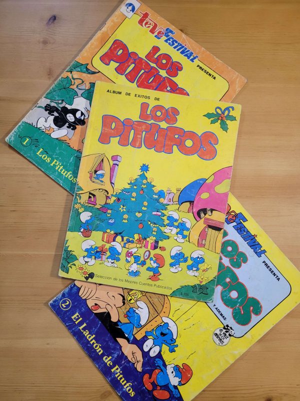 Pack LOS PITUFOS -Album especial más números 1 y 2- años 80s (x3)