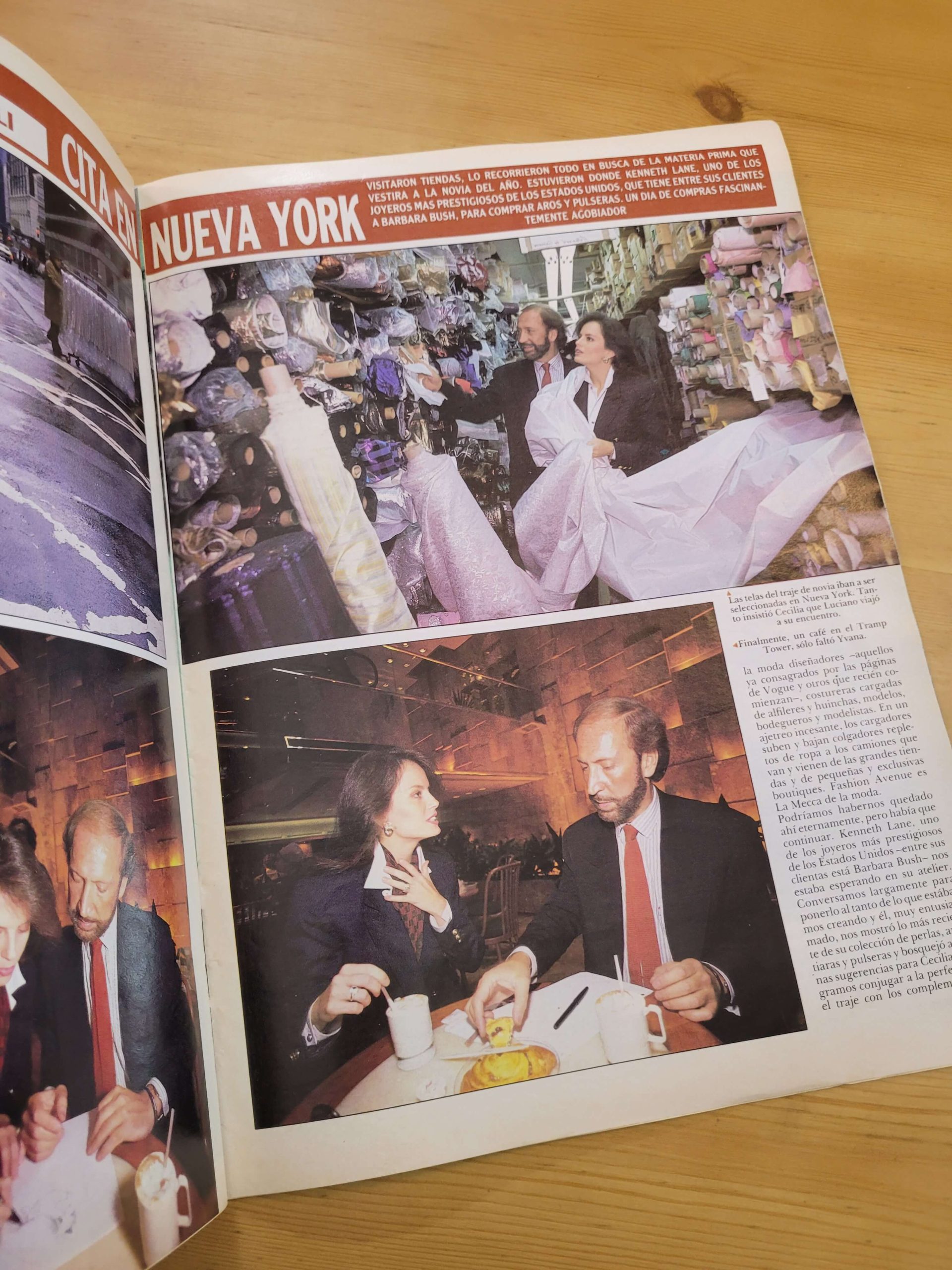 Pack COSAS y CARAS -Cecilia Bolocco principios de los 90s- (x4) - Imagen 9