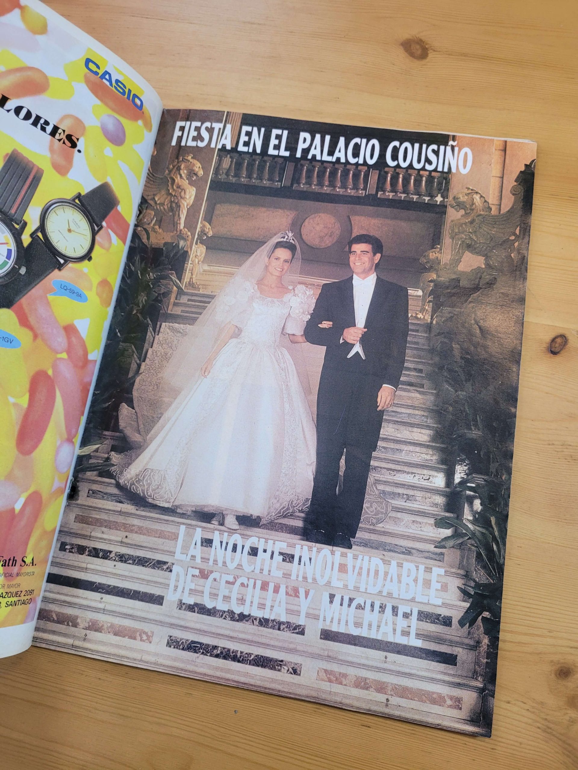 Pack COSAS y CARAS -Cecilia Bolocco principios de los 90s- (x4) - Imagen 14