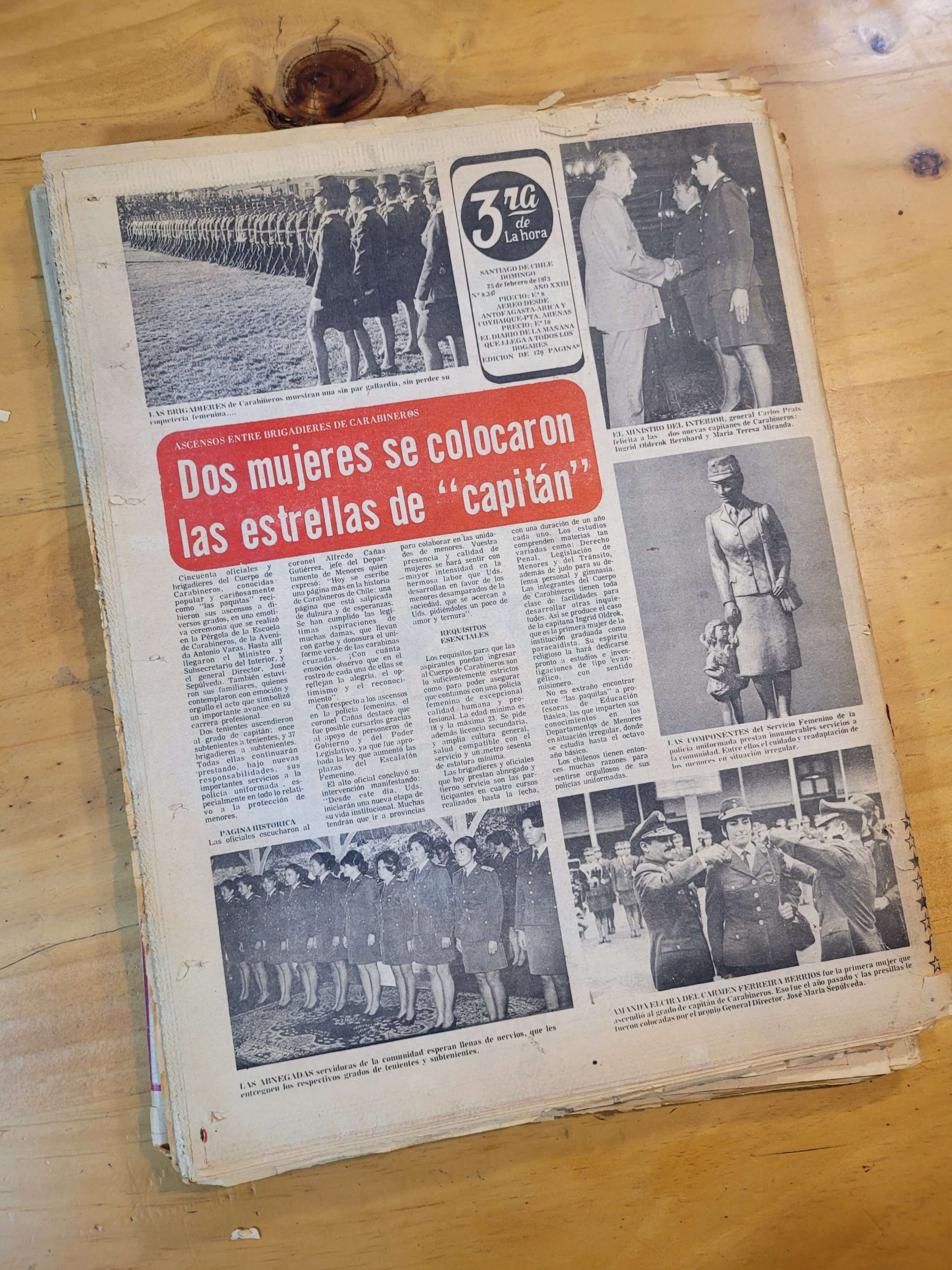 Pack DIARIO LA TERCERA -1973, previos al 11/9- (x4) - Imagen 4