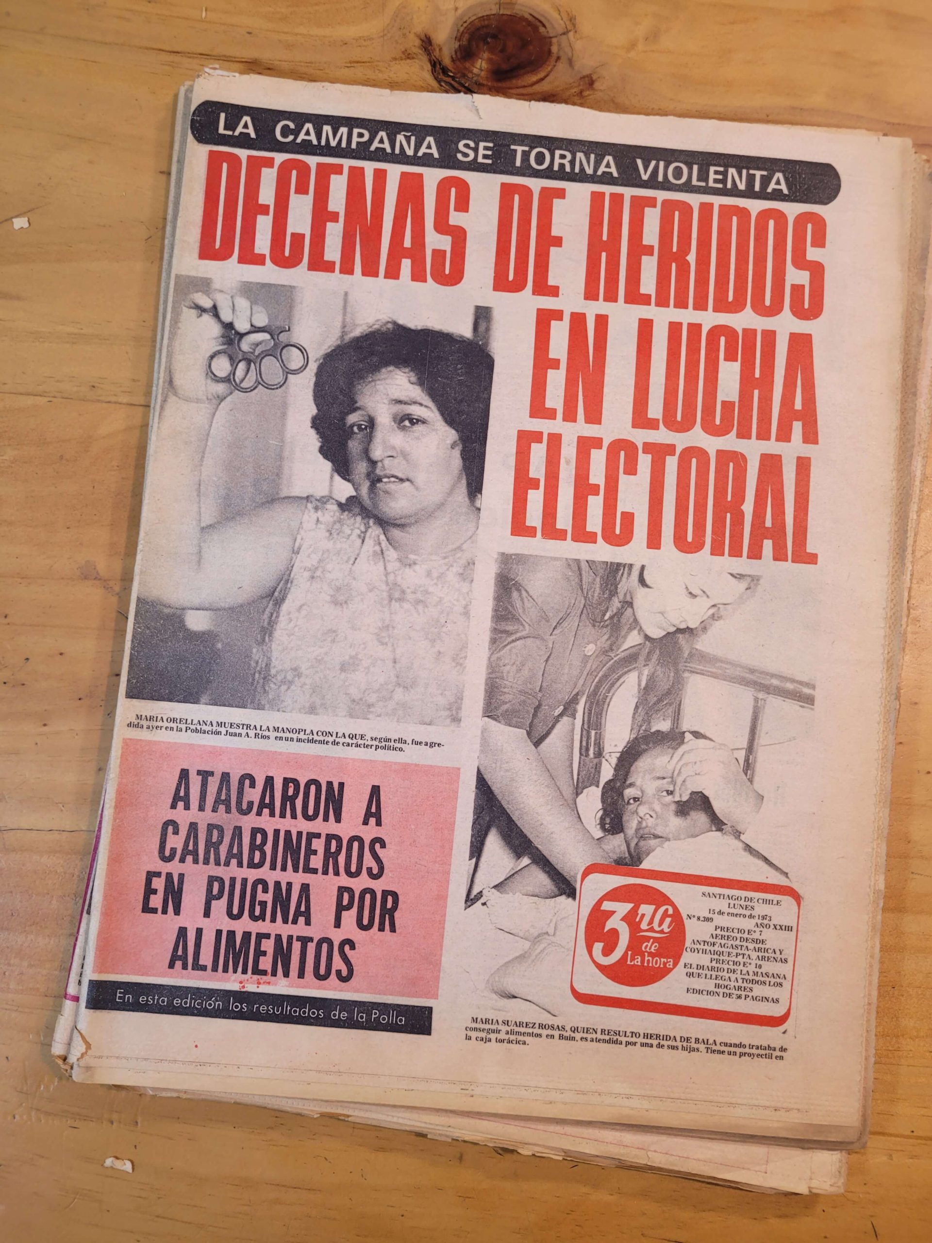 Pack DIARIO LA TERCERA -1973, previos al 11/9- (x4) - Imagen 3