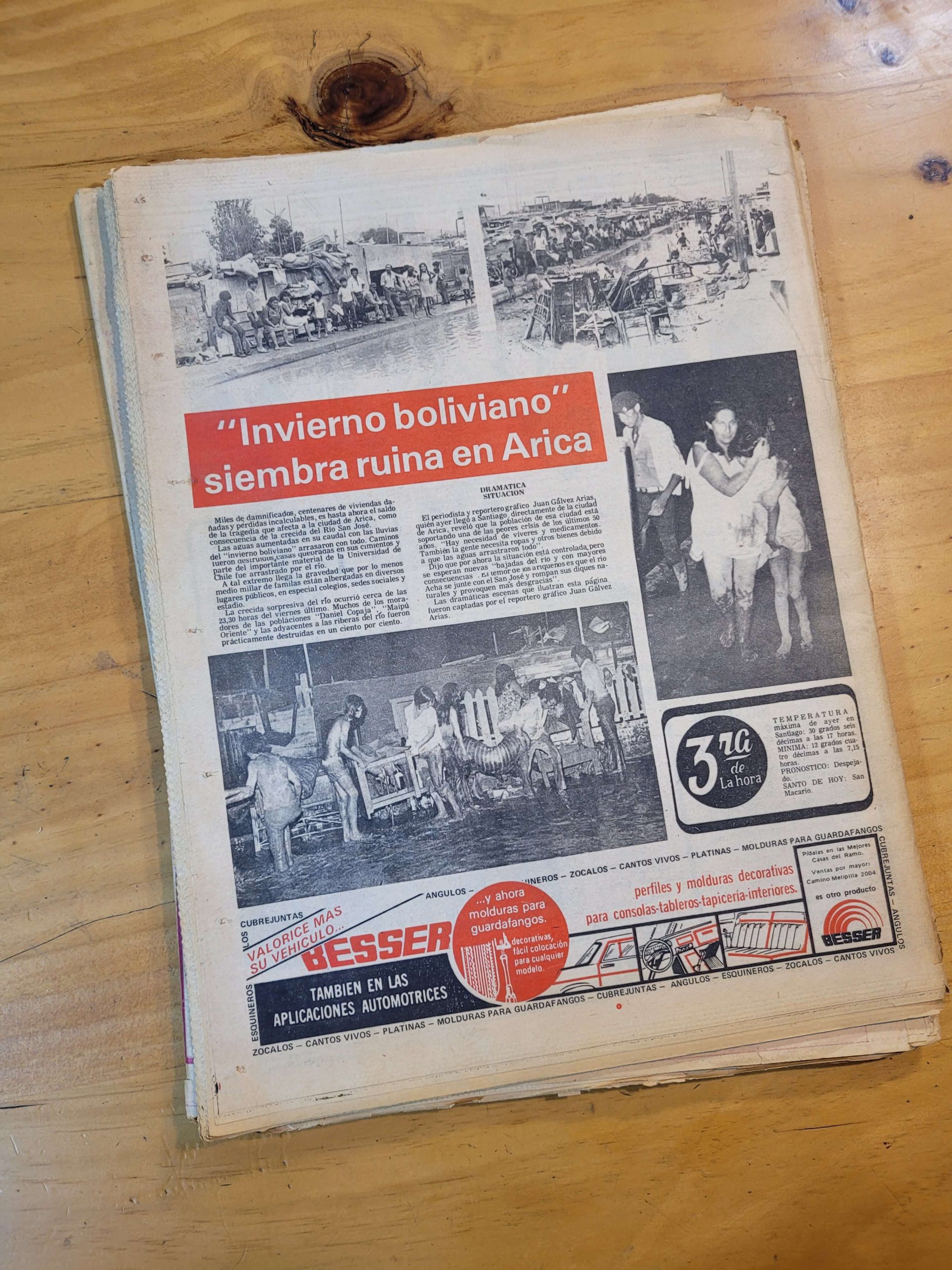 Pack DIARIO LA TERCERA -1973, previos al 11/9- (x4) - Imagen 7