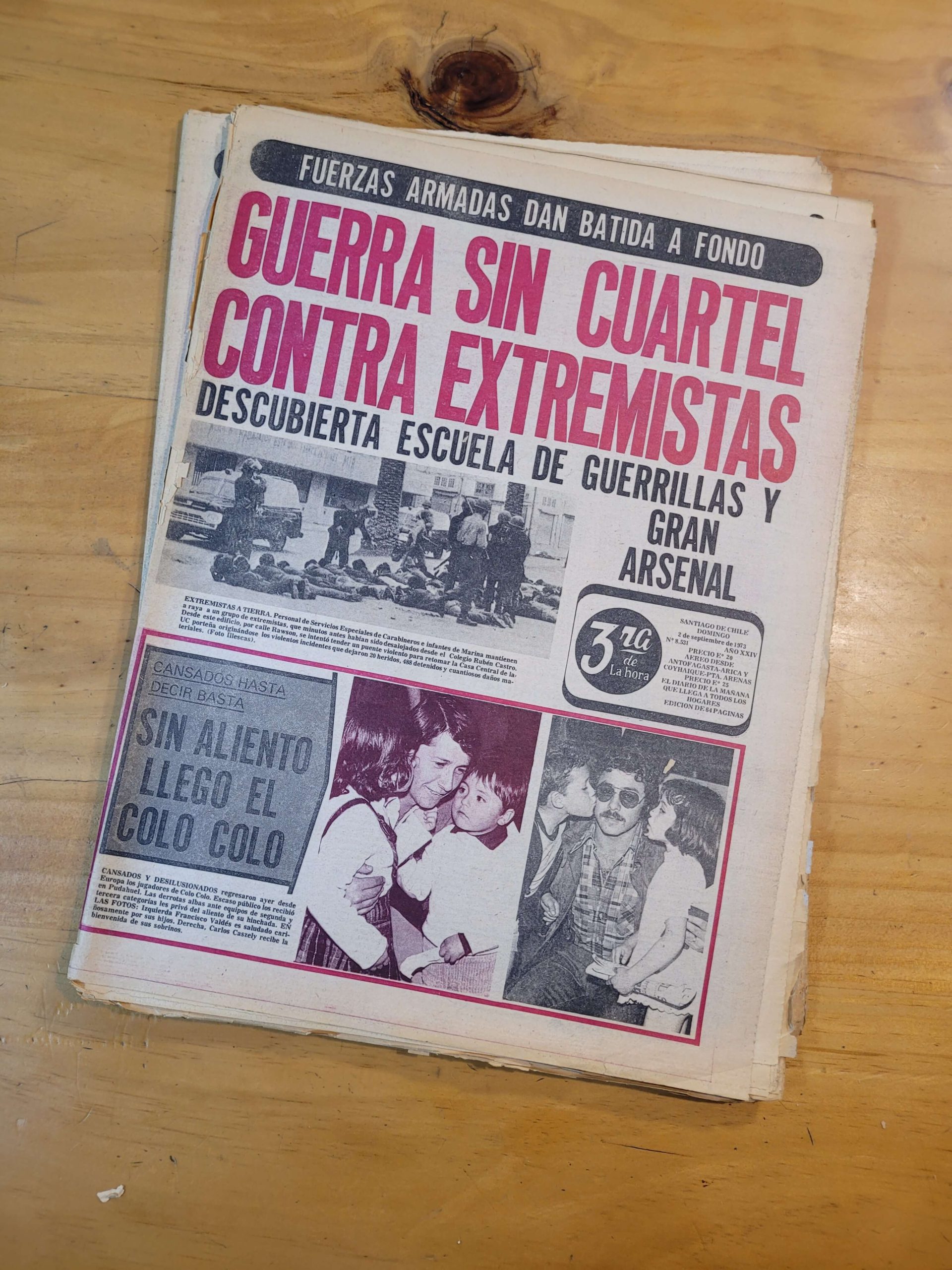 Pack DIARIO LA TERCERA -1973, previos al 11/9- (x4) - Imagen 5