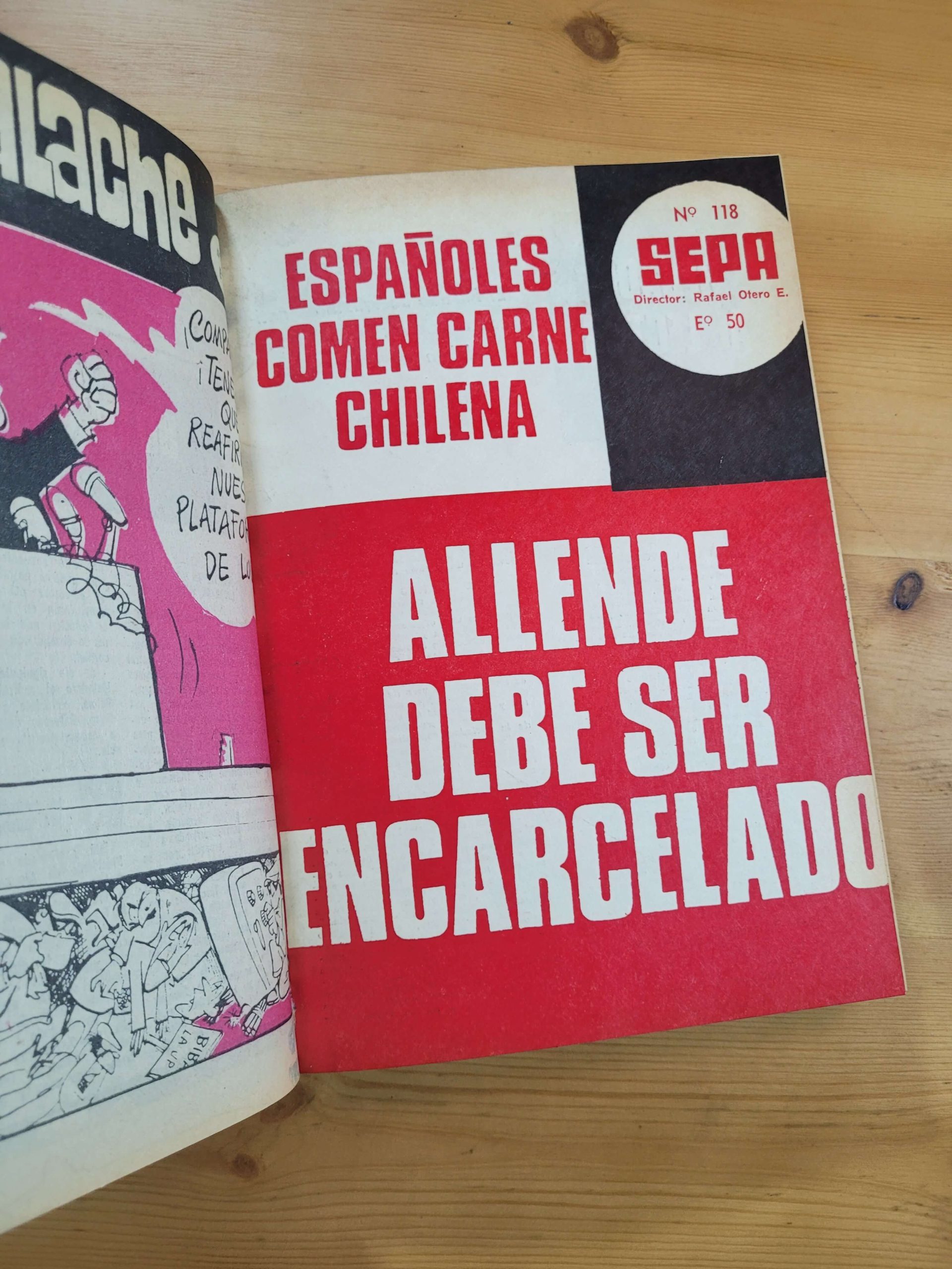 Empaste SEPA/PUNTO FINAL/ALERTA -Periodo Unidad Popular- (11 revistas) - Imagen 3